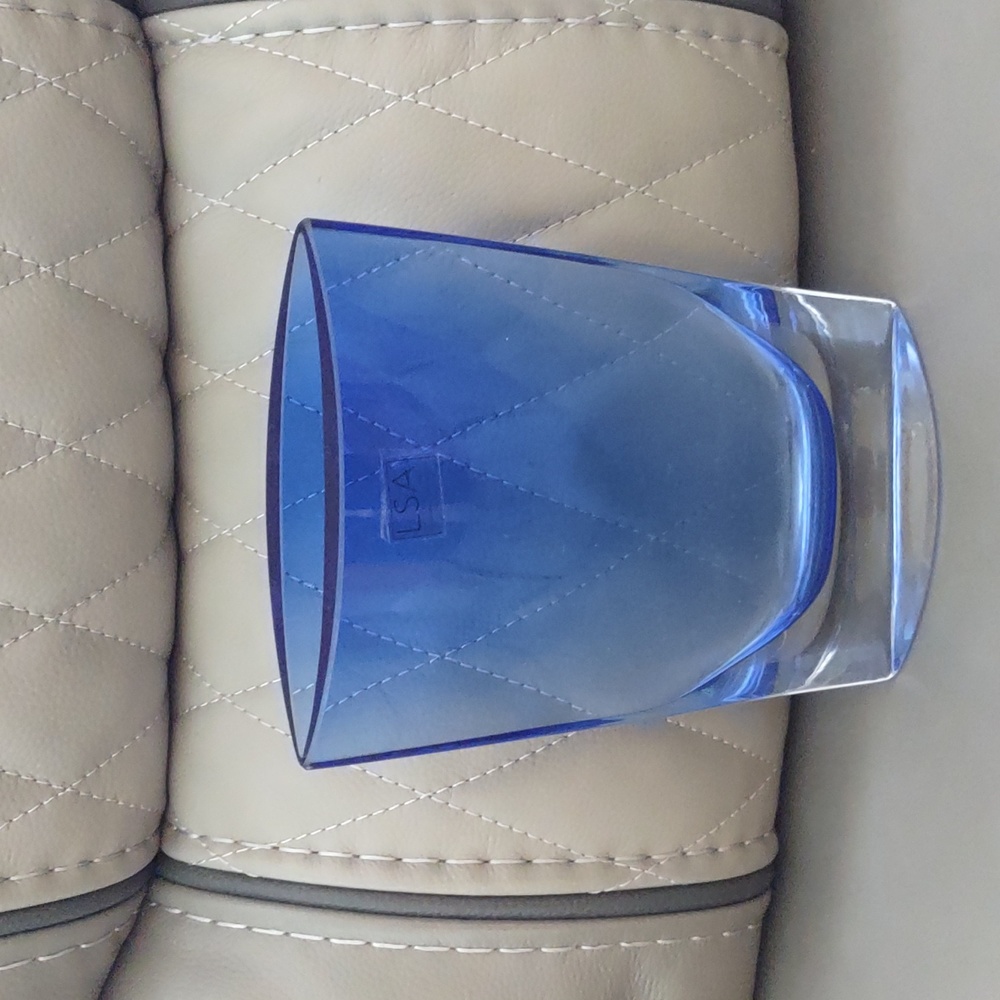 LSA International Handcrafted Mouth Blown Glass Vase